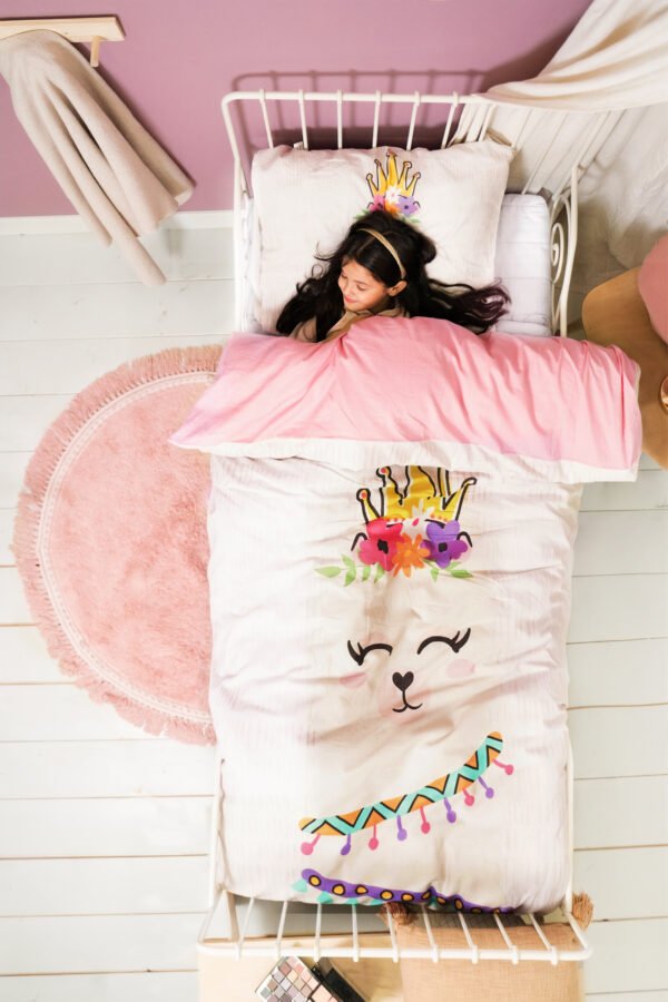 Dekbedovertrek Princess Al Paca Roze